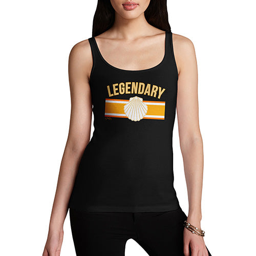 Funny Tank Top For Mum Legendary Women's Tank Top Large Black