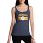 Womens Novelty Tank Top Christmas Legendary Women's Tank Top Small Navy