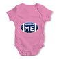 ME Maine State Football Baby Unisex Baby Grow Bodysuit