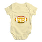 MD Maryland State Football Baby Unisex Baby Grow Bodysuit