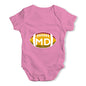 MD Maryland State Football Baby Unisex Baby Grow Bodysuit