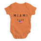 Miami Flor Baby Unisex Baby Grow Bodysuit