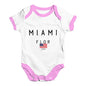 Miami Flor Baby Unisex Baby Grow Bodysuit