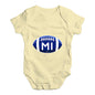 MI Michigan State Football Baby Unisex Baby Grow Bodysuit