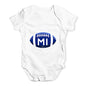 MI Michigan State Football Baby Unisex Baby Grow Bodysuit