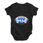 MN Minnesota State Football Baby Unisex Baby Grow Bodysuit