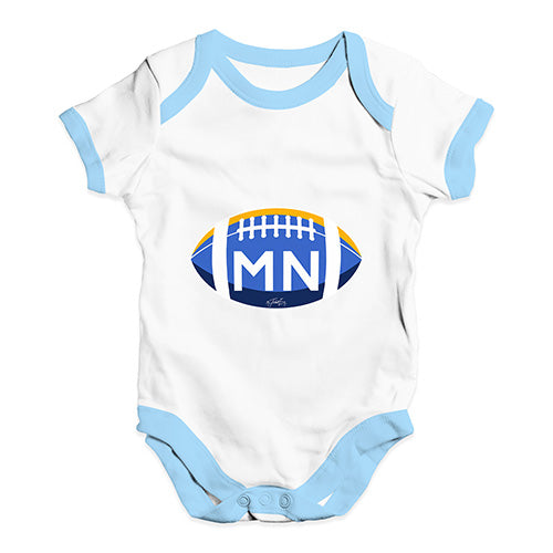 MN Minnesota State Football Baby Unisex Baby Grow Bodysuit