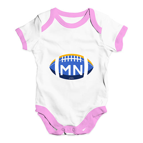 MN Minnesota State Football Baby Unisex Baby Grow Bodysuit