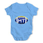 MT Montana State Football Baby Unisex Baby Grow Bodysuit