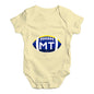 MT Montana State Football Baby Unisex Baby Grow Bodysuit