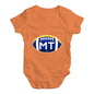 MT Montana State Football Baby Unisex Baby Grow Bodysuit