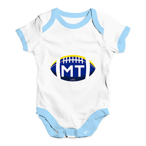 MT Montana State Football Baby Unisex Baby Grow Bodysuit