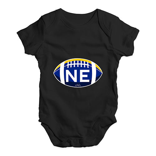 NE Nebraska State Football Baby Unisex Baby Grow Bodysuit