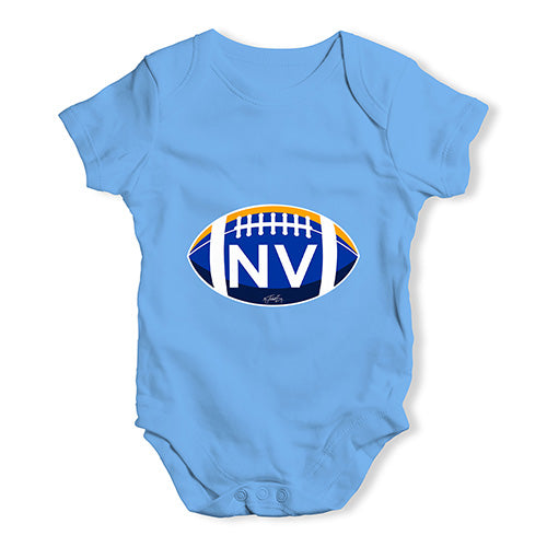 NV Nevada State Football Baby Unisex Baby Grow Bodysuit