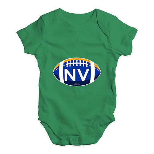 NV Nevada State Football Baby Unisex Baby Grow Bodysuit