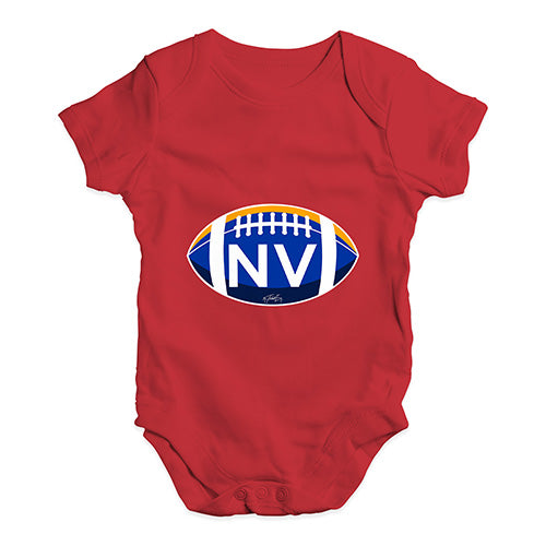 NV Nevada State Football Baby Unisex Baby Grow Bodysuit