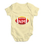 NM New Mexico State Football Baby Unisex Baby Grow Bodysuit