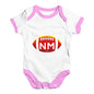 NM New Mexico State Football Baby Unisex Baby Grow Bodysuit