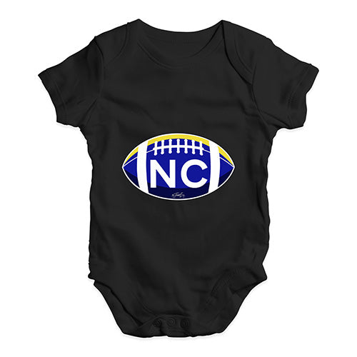 NC North Carolina State Football Baby Unisex Baby Grow Bodysuit