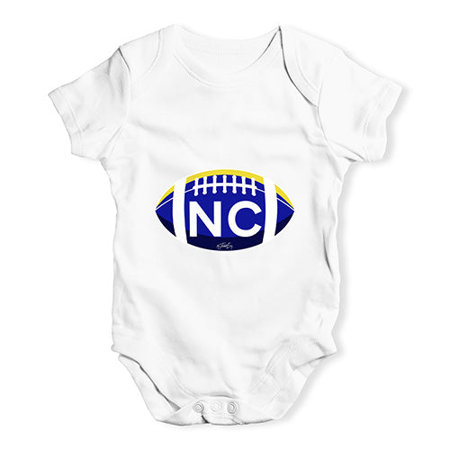 NC North Carolina State Football Baby Unisex Baby Grow Bodysuit