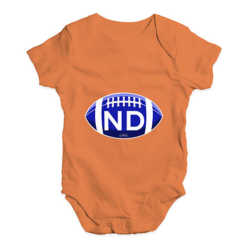 ND North Dakota State Football Baby Unisex Baby Grow Bodysuit