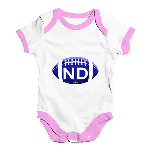 ND North Dakota State Football Baby Unisex Baby Grow Bodysuit