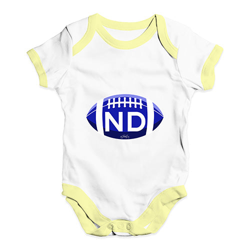 ND North Dakota State Football Baby Unisex Baby Grow Bodysuit