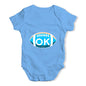 OK Oklahoma State Football Baby Unisex Baby Grow Bodysuit