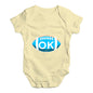 OK Oklahoma State Football Baby Unisex Baby Grow Bodysuit