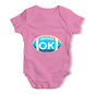 OK Oklahoma State Football Baby Unisex Baby Grow Bodysuit