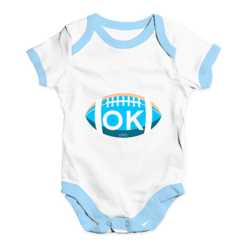 OK Oklahoma State Football Baby Unisex Baby Grow Bodysuit