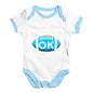 OK Oklahoma State Football Baby Unisex Baby Grow Bodysuit