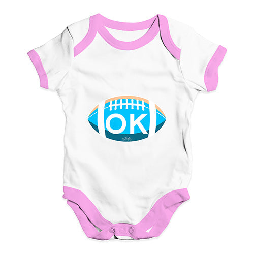 OK Oklahoma State Football Baby Unisex Baby Grow Bodysuit