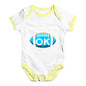 OK Oklahoma State Football Baby Unisex Baby Grow Bodysuit