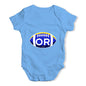 OR Oregon State Football Baby Unisex Baby Grow Bodysuit