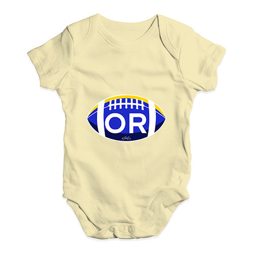 OR Oregon State Football Baby Unisex Baby Grow Bodysuit