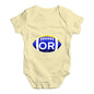 OR Oregon State Football Baby Unisex Baby Grow Bodysuit