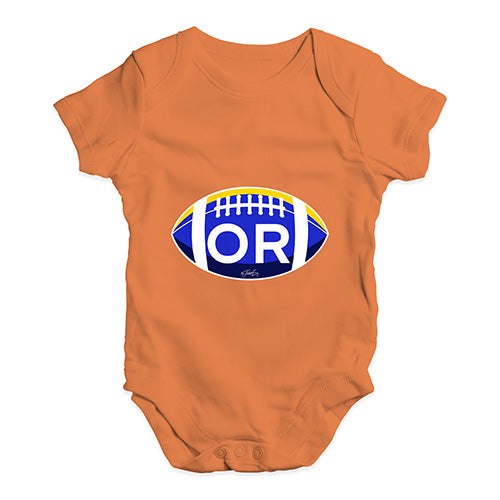 OR Oregon State Football Baby Unisex Baby Grow Bodysuit