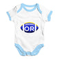 OR Oregon State Football Baby Unisex Baby Grow Bodysuit