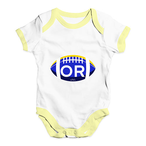 OR Oregon State Football Baby Unisex Baby Grow Bodysuit