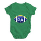 PA Pennsylvania State Football Baby Unisex Baby Grow Bodysuit