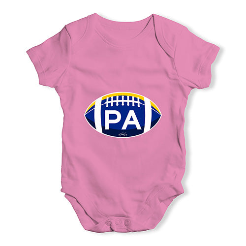 PA Pennsylvania State Football Baby Unisex Baby Grow Bodysuit