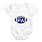 PA Pennsylvania State Football Baby Unisex Baby Grow Bodysuit