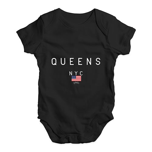 Queens NYC Baby Unisex Baby Grow Bodysuit