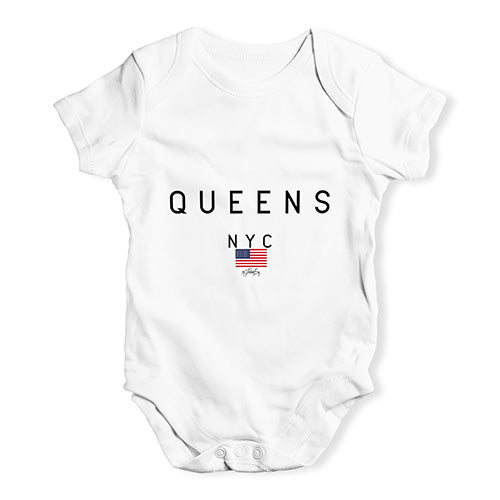 Queens NYC Baby Unisex Baby Grow Bodysuit