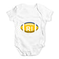 RI Rhode Island State Football Baby Unisex Baby Grow Bodysuit