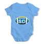 SD South Dakota State Football Baby Unisex Baby Grow Bodysuit