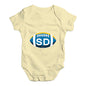 SD South Dakota State Football Baby Unisex Baby Grow Bodysuit