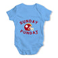 Sunday Funday Baby Unisex Baby Grow Bodysuit