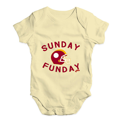 Sunday Funday Baby Unisex Baby Grow Bodysuit